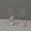 Lamplight Replacement Flaretop Oil Lamp Chimney for Oil Lamp, 417B ,3.5"W x 8.5"H