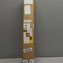 UNISHADES Cordless Bamboo Roman Shades for Windows, 100% Blackout Backing Fabric for Light Blocking, 27" W  64" H - Penang Teak