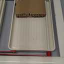 ASPERALD 3 Step Ladder with handrails,Foldable Step Stool with Anti-Slip Wide Pedals for Home Kitchen Closet,3 Step Ladder Folding Step Stool Long Handle White