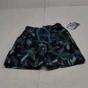 Kanu Surf Boys' Echo Quick Dry UPF 50+ Beach Swim Trunk (10-12, Explore Black/Green)