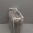 Flame Retardant Hospital Curtain Room Divider Grommet Cubicle Divider Privacy Medical Curtain for Hospital, Clinic, Lab(1 Panel, 15x8FT,Grey)