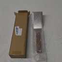 Professional Metal Spatula for Cast Iron Skillets and Flat Top Grills, Full Tang Wooden Handle,1.8mm Thick Stainless Steel Blade, Smash Burger Spatula Turner for Flipper, Cooking, BBQ, 4.7 x 2.7 Inch