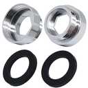 Faucet Adapter Aerator For Water Purifier,24mm Female x 1mm To 22mm Male Connector,Faucet Adapter Brass Fitting,Tap Connector Aerator For Bathroom Kitchen(Silver