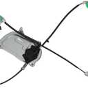 1Y0837461F Driver Side Power Window Regulator Compatible with Beetle Convertible 2003-2010 Front Left Window Lift Replace 1Y0837461B