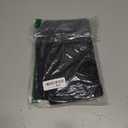 Cakulo Summer Crochet Tops for Women 2025 Short Sleeve V Neck Hollow Out Knit Beach Cover Up Casual Sweater Top (Medium, Black)