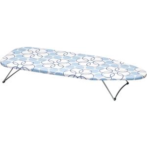 Household Essentials 122101 Small Tabletop Ironing Board with Folding Legs - Magic Rings Cover and Pad,Blue Rings