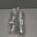 TOFLEN Mini Dessert Containers with Dome Lids, 100Pcs Clear Plastic Individual Ore Cookie holder, Small Cake Box for Mini Cupcake, Cocoa Bomb, Strawberry, Cheesecake and Mooncake (Clear Base)