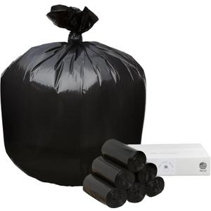 Top Knot Bags 33 Gallon Garbage Trash Bag 33X39" 1.2 Mil Black 150 Count Can Liner Bulk 30 Gallon 31 Gallon 32 Gallon 34 Gallon 35 Gallon Made in USA