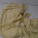 Water Repellent Stretch Sofa Slipcover Tropical Leaves Ruffled Couch Sofa Cover with Elastic Bottom for Kids,Pet(Yellow,Large(75"-91"))