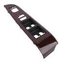 Window Switch Bezel Cover 7423206490E0 Front Left Driver Side Master Power Window Switch Bezel Trim for 7Th 2012 to 2017, 74232-06490 (Redwood)