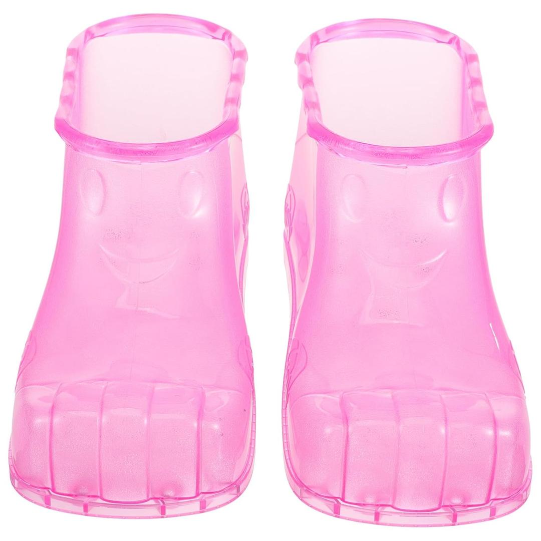 minkissy Foot Soaking Shoes Large Capacity Foot Spa Bath Shoes with Non-Slip Sole for Home Sauna Bathroom Use 10.23 X 4.72 X 4.33 Inches