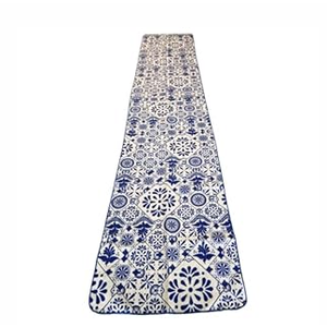 Mexican-Themed Table Runner - 100% Polyester, Colorful Variations - Da de Muertos, Cinco de Mayo, Mexican Culture & Traditions (Birds & Tiles)