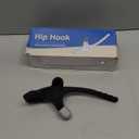 Psoas Release Tool-Hip Hook Psoas Muscle Release Tool Fully Adjustable for Iliacus,Waist Pain Sciatica,Back&Posture Relief,Hip Flexor Release Tool and Trigger Point Massage Tool [Patent Pending] (Black)