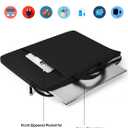 UPERFECT 22-Inch Laptop Sleeve for Slim Monitors/Laptops Up to 21.5 Waterproof, Shockproof Bag with Side Pockets & Handle Not Compatible with Wide-Bezel Devices