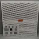 2'x2' White Plastic Perforated Tile with 1/2" Diameter Holes, 3 Pcs