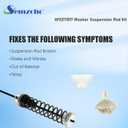 W11217817 WTW4850HW1 WTW4855HW1 WTW4855HW2 WTW4855HW3 WTW4955HW1 WTW4955HW3 WTW4950HW1 WTW4655JW2 Washer Suspension Rod Kit 26.45 inch Fit for Whirl-pool Washer,also fit for May-tag MVWC465HW2