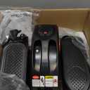 GUGTTR Under Desk Elliptical Machine, Electric Elliptical Leg Exerciser for Seniors Fully Assembled, Quiet & Portable Electric Seated Pedal Exerciser with Remote Control & 12 Adjustable Speeds