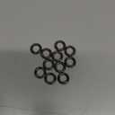 Somush Spring O Rings, Spring Snap Clip Hooks Zinc Alloy Round Metal Split Rings Small Clamp Clasp Keyring Buckle for Bag Purse Handbag Strap Craft Jewelry Making 12PC