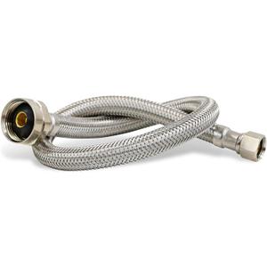 CNCT27417-OM Connector, Connects Water, braided Toilet Supply Line, Stainless Steel Brass Nut 16 in, 16 Inch
