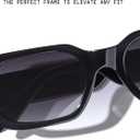 QUAY - Women's Sunglasses, Oversized Square Shades, UV Protected Lenses