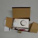 Dr. Infrared Heater DR-001 Wall Thermostat 4 wires single or Double poles 120-277V 3360-7756W, White.