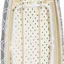 Amazon Basics Foldable Compact Tabletop Ironing Board with Folding Legs, Heat Resistant Portable, Lightweight, Non-Slip, Easy Storage, Trellis Removable Cover, 23.6"L x 7.1"W x 14.3"H, Chevron