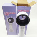 Black and White Portable Mini Fan 2 Pack