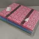 WUWEOT 4 Pack Reusable Grocery Bags, Large Shopping Box Tote, Foldable Washable Storage Bins with Reinforced Bottom Heavy Duty Handles for Fruit Vegetable Clothes Toys and Picnic