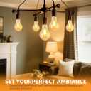100 Watt Incandescent Light Bulbs, A19 100 WATT Incandescent Bulb Shatter Resistant Rough Service Light Bulb 100 WATTS A19 Shape, E26 Standard Base 2 Pack