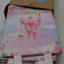 Locmeo 24 Pcs Party Favor Bags with Handles Reusable Non Woven Candy Goodie Bags Treat Gift Bag for Girl Boy Birthday Baby Shower, 8 x 4 x 10 Inch