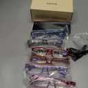 Gaoye 2.0 Reading Glasses for Women, 6 Pack Fashion Readers, Spring Hinge Eye Glasses, Blue Light Reading Glasses, +2.0