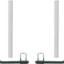 Sebnux Boat Trailer Guide Boat Trailer Guide Pole (White 48 Inches)