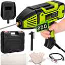 Handheld Welder, 110V Portable Electric Adjustments Welding Machine with Digital Display and IGBT Inverter, for 3/32"-1/8" Welding Rod, 6 Variable Current