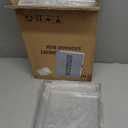 Acrylic Display Case 3 Pack Acrylic Box with Magnetic Door Clear Plastic Stackable Storage Bins with Lids Large , Figures Collectibles Display Bag Organizer, SANKEU