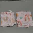 Toddler Pillowcase 2 Pack, 13 X 18 Kids Travel Pillow Case Cover with Envelope Closure, Super Soft & Breathable Small Pillow Cases for Girls, Pink Rainbow