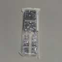 qiipii 3 Boxes 5070PCS Dark Brown Resin Rhinestones 2mm 3mm 4mm 5mm 6mm Chocolate Crystal Stones Crystals Diamonds No-Hotfix Gems Charms for Nails Face Eyes Makeup Tumblers Mugs Bottles Crafts Clothes