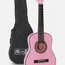 Music Alley MA-51 Classical Acoustic Guitar Kids and Junior Pink, Half Size