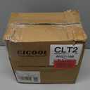 GICOOL 4.10/3.50-4 Replacement Tire and Inner Tube Set, 2 Pack, 10" Heavy Duty Tire and Tube, TR-13 Straight Valve Stem, for Hand Truck Trolley Dolly Garden Wagon Cart Wheel Replacement