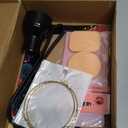 Afro Curly Wig with Bangs, Short Fluffy Curly Bob Wig for African American Women Colorful Halloween Party Cosplay WigBlue