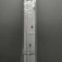 No Drill Cordless Vinyl Mini Blinds,White,39.5" W x 64" H | 1",No Tools,Horizontal Window Blinds,Light Filtering,Indoor Windows