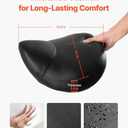 VEVOR Saddle Stool with Wheels, 450 LBS Weight Capacity Ergonomic Rolling Stool, Height Adjustable Thickened PU Leather Swivel Saddle Chair for Salon, Spa, Massage, Tattoo, Clinic, Black