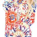 Womens Long Sleeve Shirts Casual Blouses Trendy Twist Knot Tunics Tops for Leggings (White, XXL)