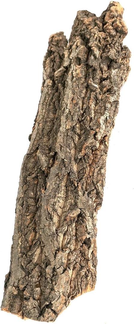 Galápagos (05500) Natural Cork Bark for Reptiles – Ideal for Bearded Dragons, Snakes, and Geckos – Climbing Accessory for Terrariums, Turtle Tanks, and Bird Cages, Large Flats 30” – 35”, Natural