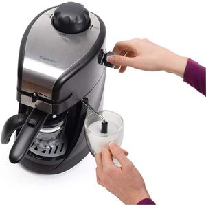 Capresso 303.01 4-Cup Espresso and Cappuccino Machine Black 13.25" x 7.5" x 9.75"