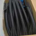 Garden Hose 100FT Non-Expanding, Lightweight Hose With 10-Function Nozzle, Leak-Proof No-Knot, Easy to Carry, Wear-Resistant, Sturdy 3/4GHT Flexible Water Hose for Outdoor (Black with Nozzle)