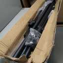 Zlinke 4FT Height Adjustable Ballet Barre, Freestanding Ballet Bar, Heavy Duty Dance Bar Support, Sturdy Construction, Anti-Slip for Kids Adult, Home and Gym Use (BLACK)