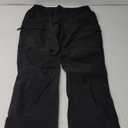 Moosehill Men's Hiking Cargo Pants Lightweight Water-Resistant Quick Dry for Tactical Work Fishing Golf Travel Outdoor Casual (30W x 30L, Black)