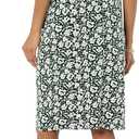 Amazon Essentials Women's Sleeveless Crossover Twist Neck Faux Wrap Dress (Dark Green Floral)