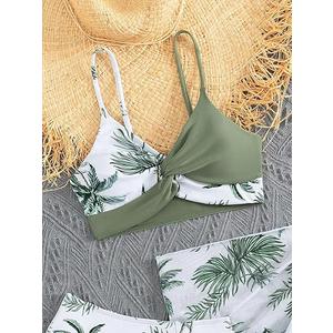Verdusa Girl's 3 Pack Bikini Set Swimwear Bathing Suit Swimsuit with Cover Up 15-16 Verdusa Girl's 3 Pack Bikini Set Swimwear Bathing Suit Swimsuit with Cover Up 15-16