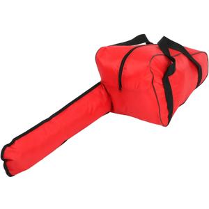 Walfront Chainsaw Carrying Bag Heavy Duty Oxford Cloth Portable Storage Case for 20in Chainsaws (20in-Red)
